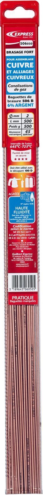 Baguettes de Brasure Réf. 506050