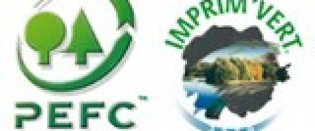 Logo PEFC et Imprim'Vert