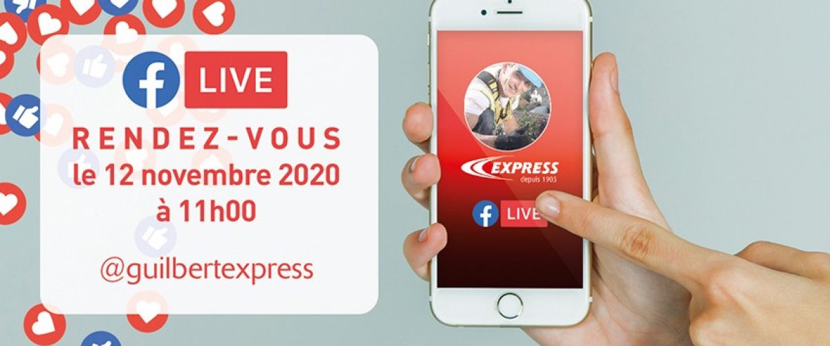 Premier facebook live pour Express jeudi 12 novembre à 11h